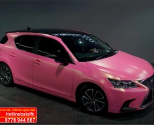 DÁN ĐỔI MÀU HỒNG ĐẸP  LEXUS  dán ô tô chuyên nghiệp wrap car decal xe hơi cao cấp nhàn decal decaltrangtrixe79 decal candy nhôm xướt chrome decal chuyển màu tem xe đẹp  giá rẻ dán ô tô tp hcm